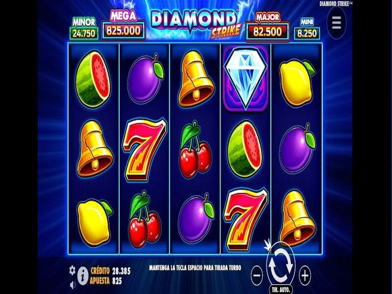 Informações breves sobre o slot Diamond Strike